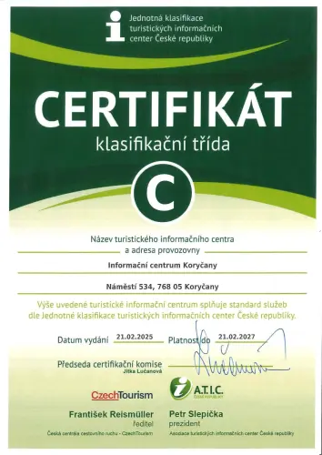 certifikát